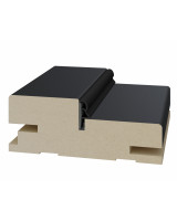 Стойка коробки телескоп 80*30*2060мм. Врезка: петли  Антрацит