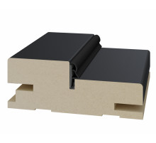 Стойка коробки телескоп 80*30*2060мм. Врезка: петли  Антрацит