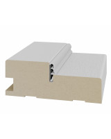 Стойка коробки с уплотнителем 80*30*2070мм.  Пепельный