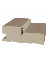 Стойка коробки с уплотнителем 80*30*2070мм.  Ясень тёмный