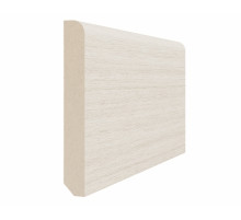 Плинтус 75*10*2070мм.  Ясень светлый