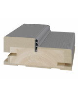 Стойка коробки композит телескоп. 80*34*2070мм.  Серый