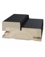 Стойка коробки композит телескоп. 80*34*2070мм.  Антрацит