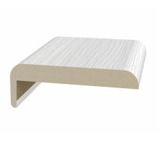 Наличник плоский телескоп. 75*10*2150мм.  Ясень серебристый FL