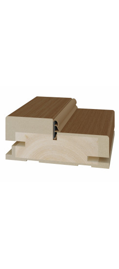 Стойка коробки композит телескоп. 80*34*2070мм.  Орех NL