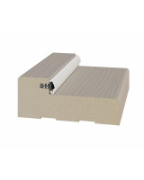 Стойка порога с уплотнителем 65*26*2070мм.  Ясень перламутровый FL