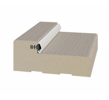 Стойка порога с уплотнителем 65*26*2070мм.  Ясень перламутровый FL