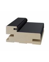 Стойка коробки телескоп. 65*30*2400мм.  Антрацит