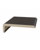 Перекладина наличника плоский телескоп. 75*6*2050мм.  Венге FL