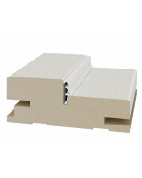 Стойка коробки телескоп 80*30*2060мм. Врезка: петли  Бежевый