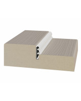 Стойка порога с уплотнителем 80*26*2070мм.  Ясень перламутровый FL