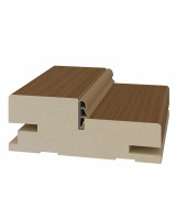 Стойка коробки телескоп 80*30*2070мм.  Орех NL