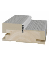 Стойка коробки композит телескоп. 80*34*2070мм.  Дуб серый FL