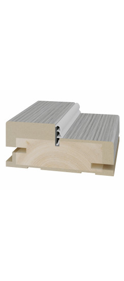 Стойка коробки композит телескоп. 80*34*2070мм.  Дуб серый FL