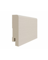 Плинтус 70*16*2070мм.  Ясень перламутровый FL