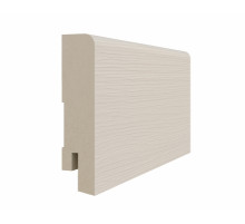 Плинтус 70*16*2070мм.  Ясень перламутровый FL