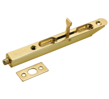 Шпингалет полукруглый с отв. частью "Morelli" золото OL160 PG