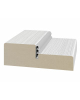 Стойка порога с уплотнителем 80*26*2070мм.  Ясень серебристый FL