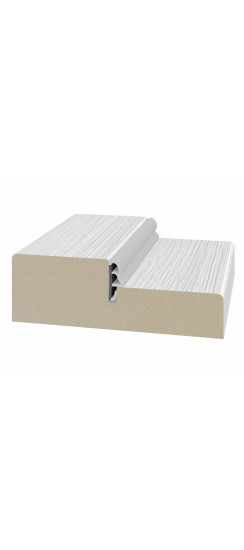 Стойка порога с уплотнителем 80*26*2070мм.  Ясень серебристый FL