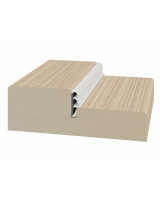 Стойка порога с уплотнителем 80*26*2070мм.  Дуб беленый FL