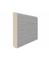 Плинтус 75*10*2070мм.  Дуб серый FL