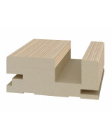 Перекладина для "дверь-книжка" 80*32*2070мм.  Дуб беленый FL