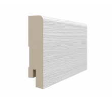 Плинтус 70*16*2070мм.  Ясень серебристый FL