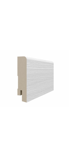 Плинтус 70*16*2070мм.  Ясень серебристый FL