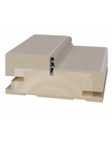 Стойка коробки композит телескоп. 80*34*2070мм.  Мокко