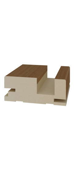 Перекладина для "дверь-книжка" 80*32*2070мм.  Орех NL