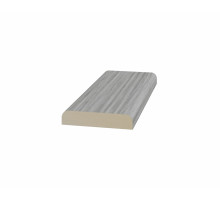 Притворная планка 30*6*2400мм.  Дуб серый FL