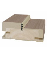 Стойка коробки композит телескоп. 80*34*2070мм.  Ясень тёмный