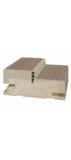 Стойка коробки композит телескоп. 80*34*2070мм.  Ясень тёмный