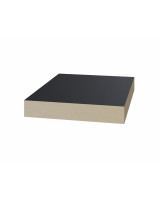 Панель доборная 60*10*2070мм.  Антрацит