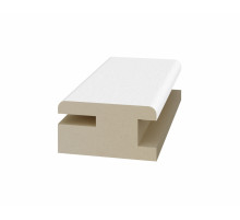 Адаптер добора телескоп. 38*20*2400мм.  Белый снежный