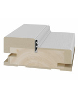 Стойка коробки композит телескоп. 80*34*2070мм.  Пепельный