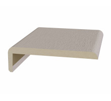 Перекладина наличника плоский телескоп. 75*6*2050мм.  Мокко