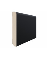 Плинтус 75*10*2070мм.  Антрацит