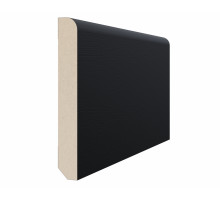 Плинтус 75*10*2070мм.  Антрацит