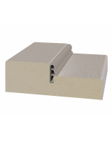 Стойка порога с уплотнителем 80*26*2070мм.  Мокко