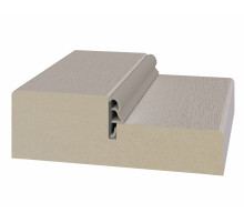 Стойка порога с уплотнителем 80*26*2070мм.  Мокко