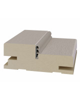 Стойка коробки телескоп. 80*30*2400мм.  Мокко