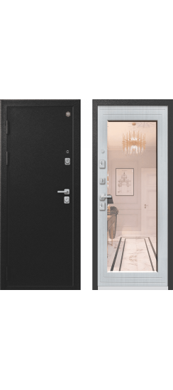 Входная дверь в квартиру Агат-1/1, Цвет: Ларче крема