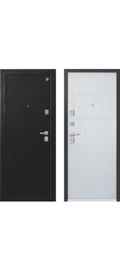 Входная дверь в квартиру Агат-1, Цвет: Лапачо милк