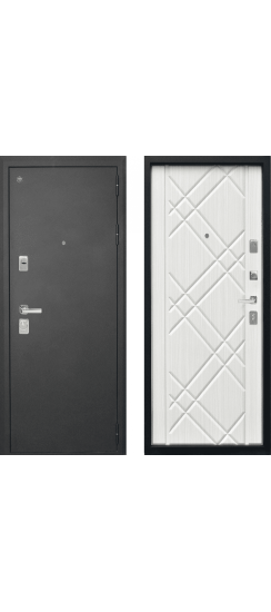 Входная дверь в квартиру Агат-2, Цвет: Ларче крема