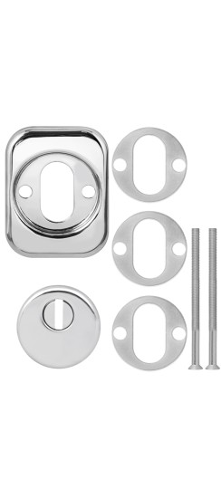 Броненакладка DEF.XL/K-EXT.4286 (DEF 4286 SQ XL) CP-8 хром