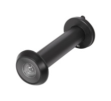 Глазок дверной, оптика пластик DV 4/130-70/Z (VIEWER 4 DVZ) BL черный