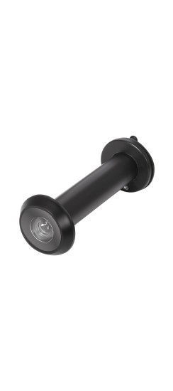 Глазок дверной, оптика пластик DV 4/130-70/Z (VIEWER 4 DVZ) BL черный