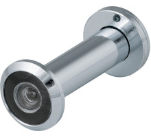 Глазок дверной, оптика пластик DV 2/100-60/Z/HD (VIEWER 2 DVZ) CP хром (подвес)