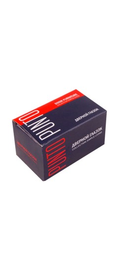 Глазок дверной, оптика пластик DV-1/60-35/P (DVP1/NEW) CP хром